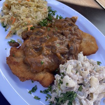 German Guys - Hunter Schnitzel Plate 10/10 - German Near Me - Stockton, California German Guys - Hunter Schnitzel Plate 10/10 - German Near Me - Stockton, California