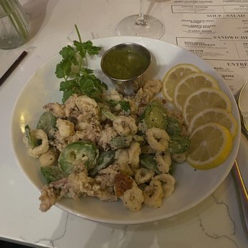 Monarch - Crispy Jalapeño Calamari - New American Near Me - Houston, Texas Monarch - Crispy Jalapeño Calamari - New American Near Me - Houston, Texas