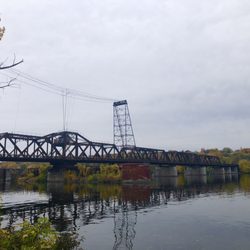 Albany Corning Preserve - The railway bridge