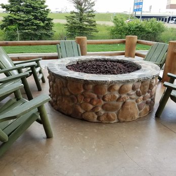 Adirondack Chairs Around A Fire Pit Yelp