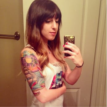 Nite Owl Gallery Tattoo - Final product after shading and color - Tattoo Near Me - San Diego, California Nite Owl Gallery Tattoo - Final product after shading and color - Tattoo Near Me - San Diego, California