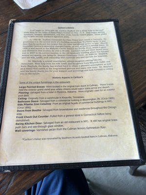 Menu photo 2 Carlton's Italian Restaurant & Catering Cullman, AL