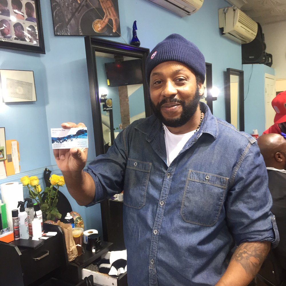 Miracles Barber Shop - Antoin is a genius, designer, artist - Barbers Near Me - Brooklyn, New York Miracles Barber Shop - Antoin is a genius, designer, artist - Barbers Near Me - Brooklyn, New York