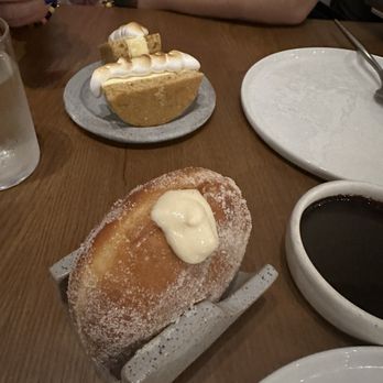 Kojin - Foie Gras Donut, key lime pie ice cream sandwich. - New American Near Me - Coral Gables, Florida