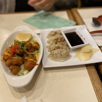 Noodle Boulevard - Left: chicken bites. Right: gyoza - Ramen Near Me - Cary, North Carolina Noodle Boulevard - Left: chicken bites. Right: gyoza - Ramen Near Me - Cary, North Carolina