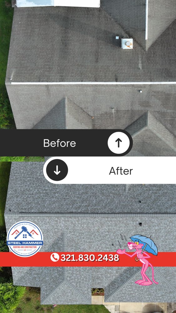 Slide of Steel Hammer Roofing and Construction