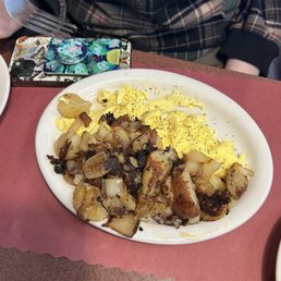 Potatoes and eggs Potatoes and eggs
