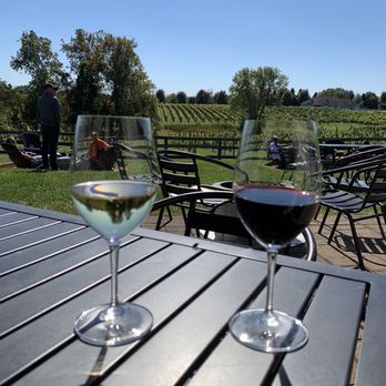 8 Chains North Winery - On the patio! - Wineries Near Me - Waterford, Virginia