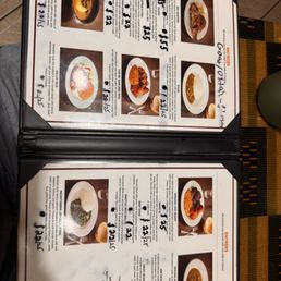 Entrée Menu