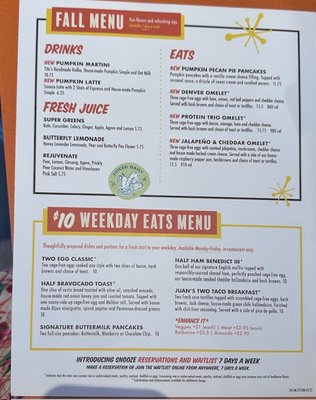 Menu photo 7 Snooze, an A.M. Eatery Nashville, TN