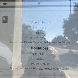 Goodwill Industries of San Joaquin Valley, Inc. - Fears are the new business hours please be advised they don't open till 11 am