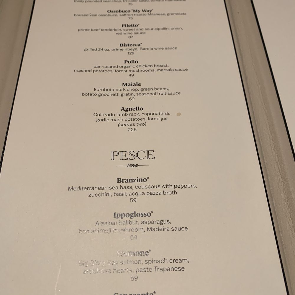 Sinatra - Appetizer and fish menu - Italian Near Me - Las Vegas, Nevada Sinatra - Appetizer and fish menu - Italian Near Me - Las Vegas, Nevada