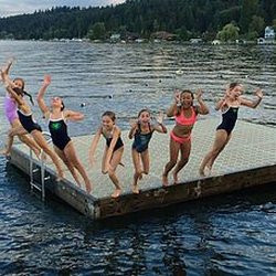 Mercerwood Shore Club - Swim platform