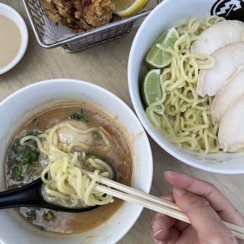 Kashiwa Ramen - Tsukemen with Chicken Cha-shu (Food IG: @matcha.eats) - Ramen Near Me - Costa Mesa, California Kashiwa Ramen - Tsukemen with Chicken Cha-shu (Food IG: @matcha.eats) - Ramen Near Me - Costa Mesa, California