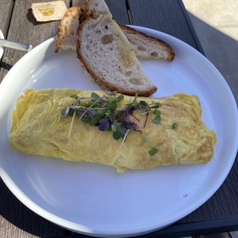 Cattle Shed - Omelette of the day - arugula, tomato and goat cheese. - Steakhouses Near Me - Alpharetta, Georgia