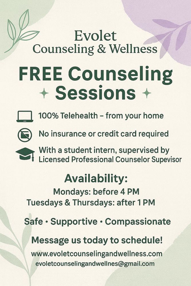 Evolet Counseling and Wellness - grief counselor in St. Louis, MO