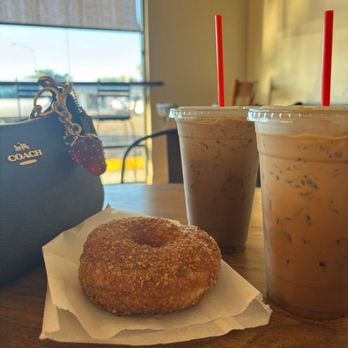 Golden Donut - 2 Vietnamese coffees - Donuts Near Me - San Diego, California Golden Donut - 2 Vietnamese coffees - Donuts Near Me - San Diego, California