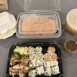 Osaka Japanese Cuisine - A picture of my whole meal