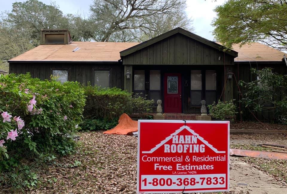 Slide of Hahn Roofing