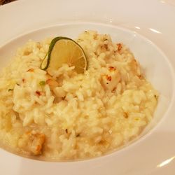 Il Giardinetto - Risotto with coconut and shrimp