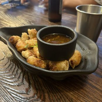 HEM Kitchen And Bar - Mini shrimp egg rolls - Vietnamese Near Me - Houston, Texas HEM Kitchen And Bar - Mini shrimp egg rolls - Vietnamese Near Me - Houston, Texas