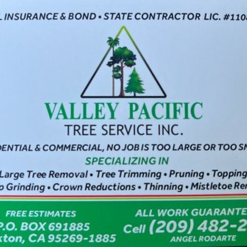 Valley Pacific Tree Service - Valley Pacific Tree Service Inc. - Tree Services Near Me - Stockton, California Valley Pacific Tree Service - Valley Pacific Tree Service Inc. - Tree Services Near Me - Stockton, California