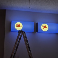 Iron Oak Innovations - Gas sign
