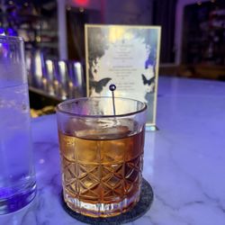 The Monarch Cocktail Bar & Lounge - Old Fashioned. Bourbon. Not that Wisconsin brandy bullshit