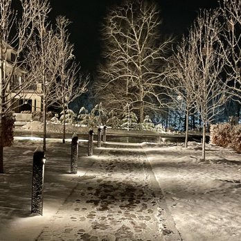 Keswick Hall - Strolling the grounds on a winter evening. - Hotels Near Me - Keswick, Virginia