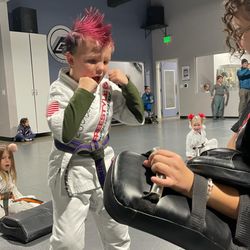 Freestyle Martial Arts - Focus, intensity, determination, and amazing hair!