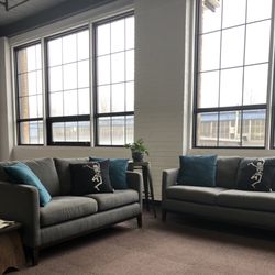Soma Collective Health - Waiting/reception area with old factory charm and large, beautiful windows.