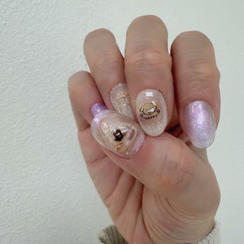 De Yangyang Nail Studio - My fave is the little Christmas tree and happy puppy - Nail Technicians Near Me - Diamond Bar, California