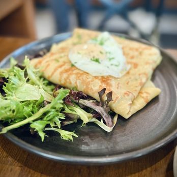 Caffé Central - Ham and Swiss Morning Crêpe - Breakfast & Brunch Near Me - San Francisco, California Caffé Central - Ham and Swiss Morning Crêpe - Breakfast & Brunch Near Me - San Francisco, California