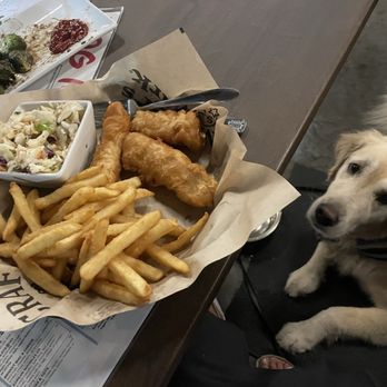 The Howe Daily Kitchen & Bar - Enjoying the yummy fish and chips with my golden! - Bars Near Me - Minneapolis, Minnesota The Howe Daily Kitchen & Bar - Enjoying the yummy fish and chips with my golden! - Bars Near Me - Minneapolis, Minnesota
