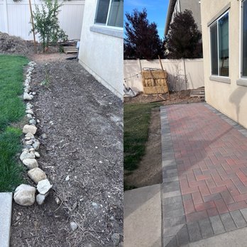 System Pavers - Another before and after I f the back yard - Landscaping Near Me - Riverside, California System Pavers - Another before and after I f the back yard - Landscaping Near Me - Riverside, California