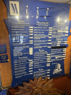 Menu photo 2 Las Fuentes Reseda, CA