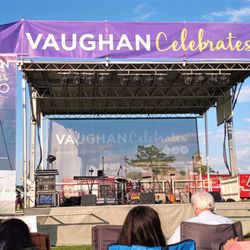 Chancellor District Park - stage for concerts in the park
