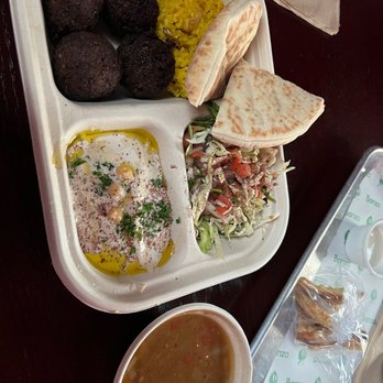 Banzo - Sweet potato Falafel and Lentil Soup - Mediterranean Near Me - Madison, Wisconsin