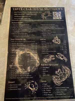 Menu photo 2 Tasty Crab House - Matthews Matthews, NC
