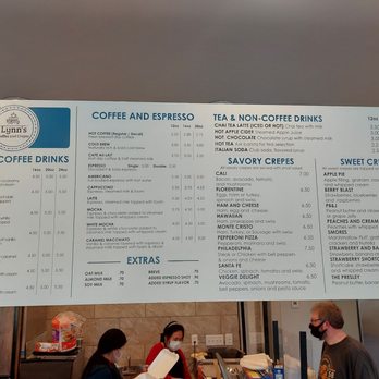 Lynn's Coffee and Crepes - The Menu - Creperies Near Me - Paradise, California Lynn's Coffee and Crepes - The Menu - Creperies Near Me - Paradise, California