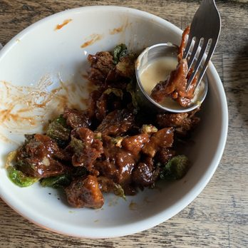 Cedar Point Bar and Kitchen - Vegan Veggie Wings- BBQ sauce - American Near Me - Philadelphia, Pennsylvania Cedar Point Bar and Kitchen - Vegan Veggie Wings- BBQ sauce - American Near Me - Philadelphia, Pennsylvania