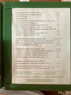 Menu photo 1 Al Covo Venezia, VE Menu photo 1 Al Covo Venezia, VE
