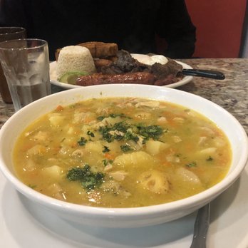 Moliendo cafe - Mondongo (Tripe Soup) & Bandeja Paisa - Colombian Near Me - Albany, New York