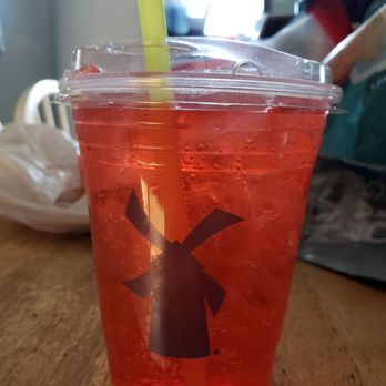 Dutch Bros Coffee - Small sugar free strawberry Italian soda - Juice Bars & Smoothies Near Me - El Paso, Texas Dutch Bros Coffee - Small sugar free strawberry Italian soda - Juice Bars & Smoothies Near Me - El Paso, Texas