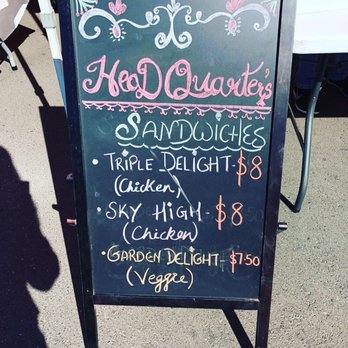 HeaDQuarter’s - Sandwich Menu.. - Sandwiches Near Me - Newark, California