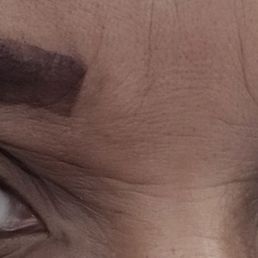 Eyebrow tint done by posh nails Eyebrow tint done by posh nails