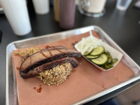 Brisket & Rice by null