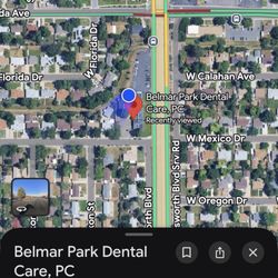 Belmar Park Dental Care, PC - Google Maps rating.