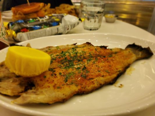 Photo of Dylan's Oyster Cellar - Baltimore, MD, US. Trout was lovely