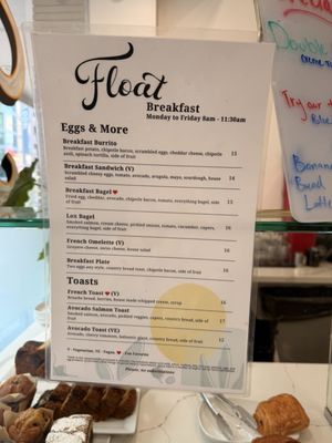 Menu photo 1 Float Hollywood Los Angeles, CA